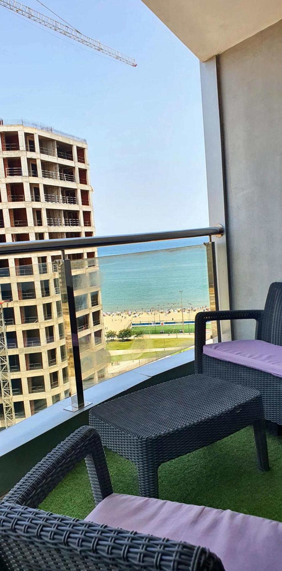 Mont Blanc :Appartement, Vue Sur Mer A 2 Minutes De La Gare. Tánger Exterior foto